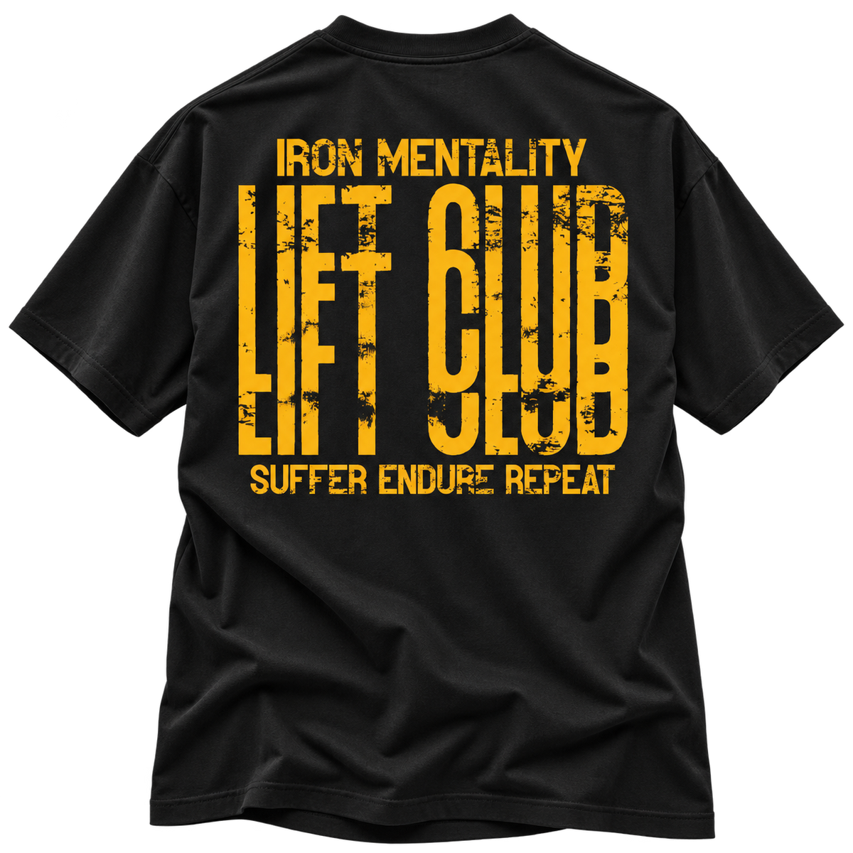Iron Mentality Lift Club Graphic Boxy Tee
