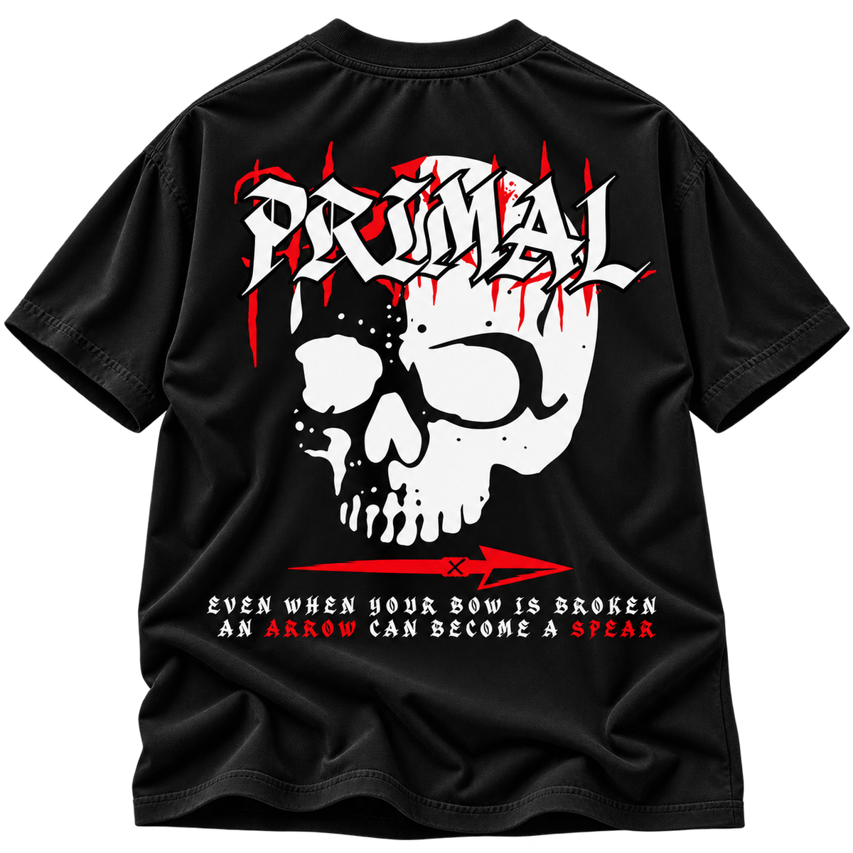 Primal Oversized Graphic Tee