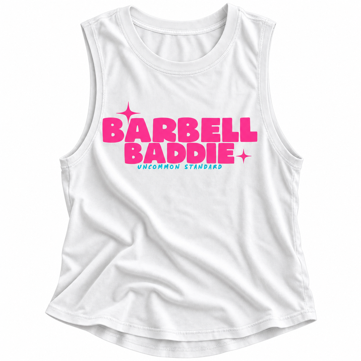 Barbell Baddie Graphic Muscle Tank