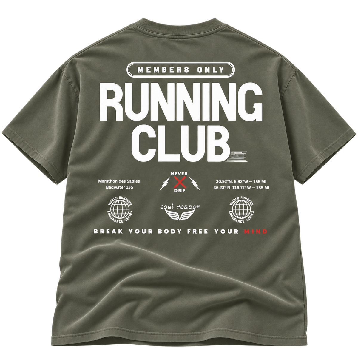 Running Club Graphic Tee